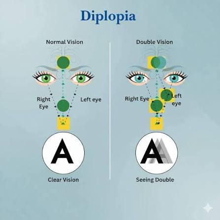Diplopie