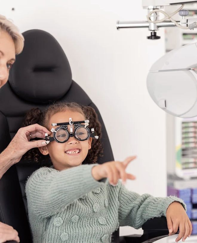 Pediatric ophthalmic examination